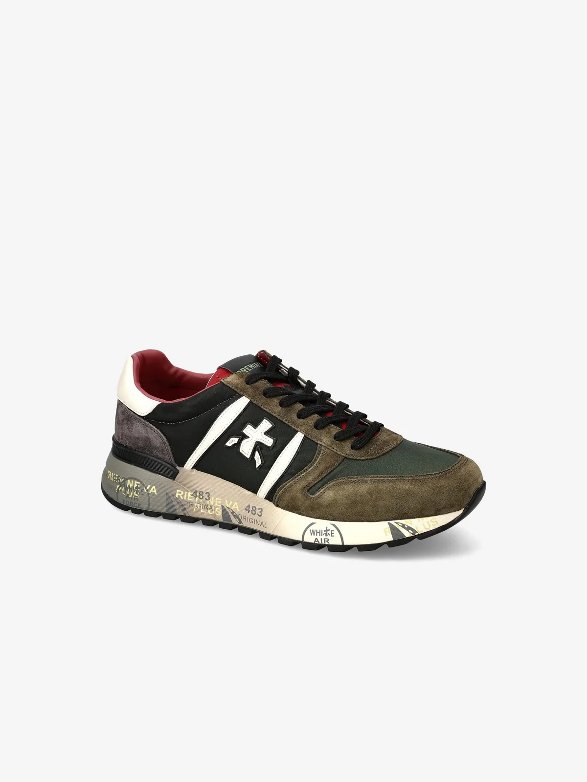 PREMIATA Sneaker Uomo  LANDER VAR 6905 MILITARY GREEN - Image 6