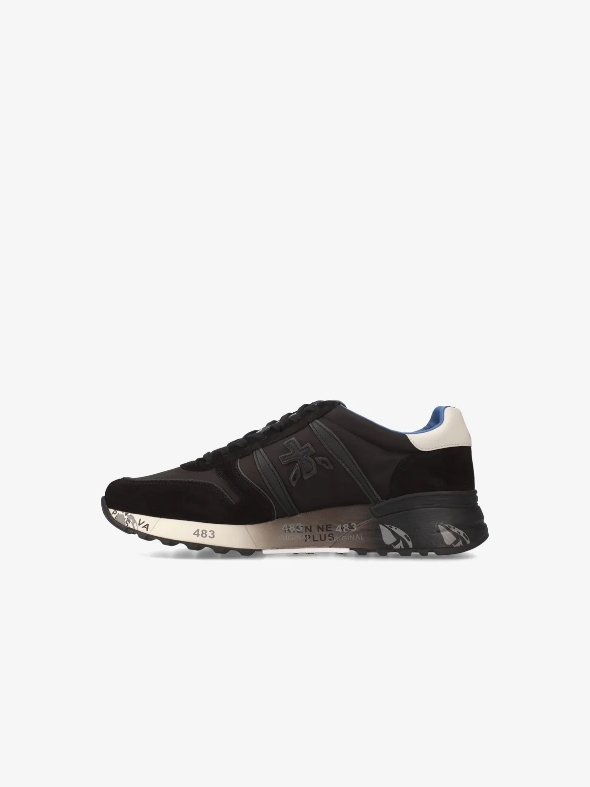 PREMIATA Sneaker Uomo LANDER VAR 7079 BLACK - Image 4