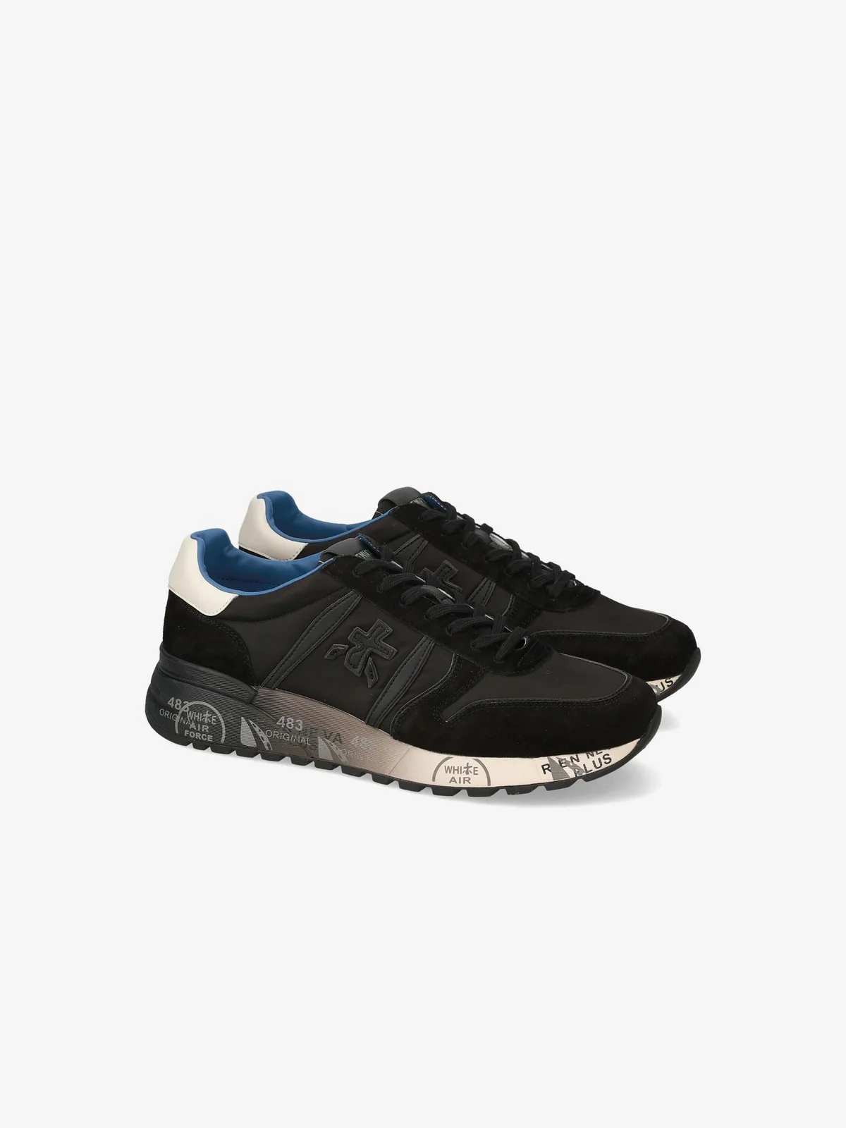PREMIATA Sneaker Uomo LANDER VAR 7079 BLACK - Image 5