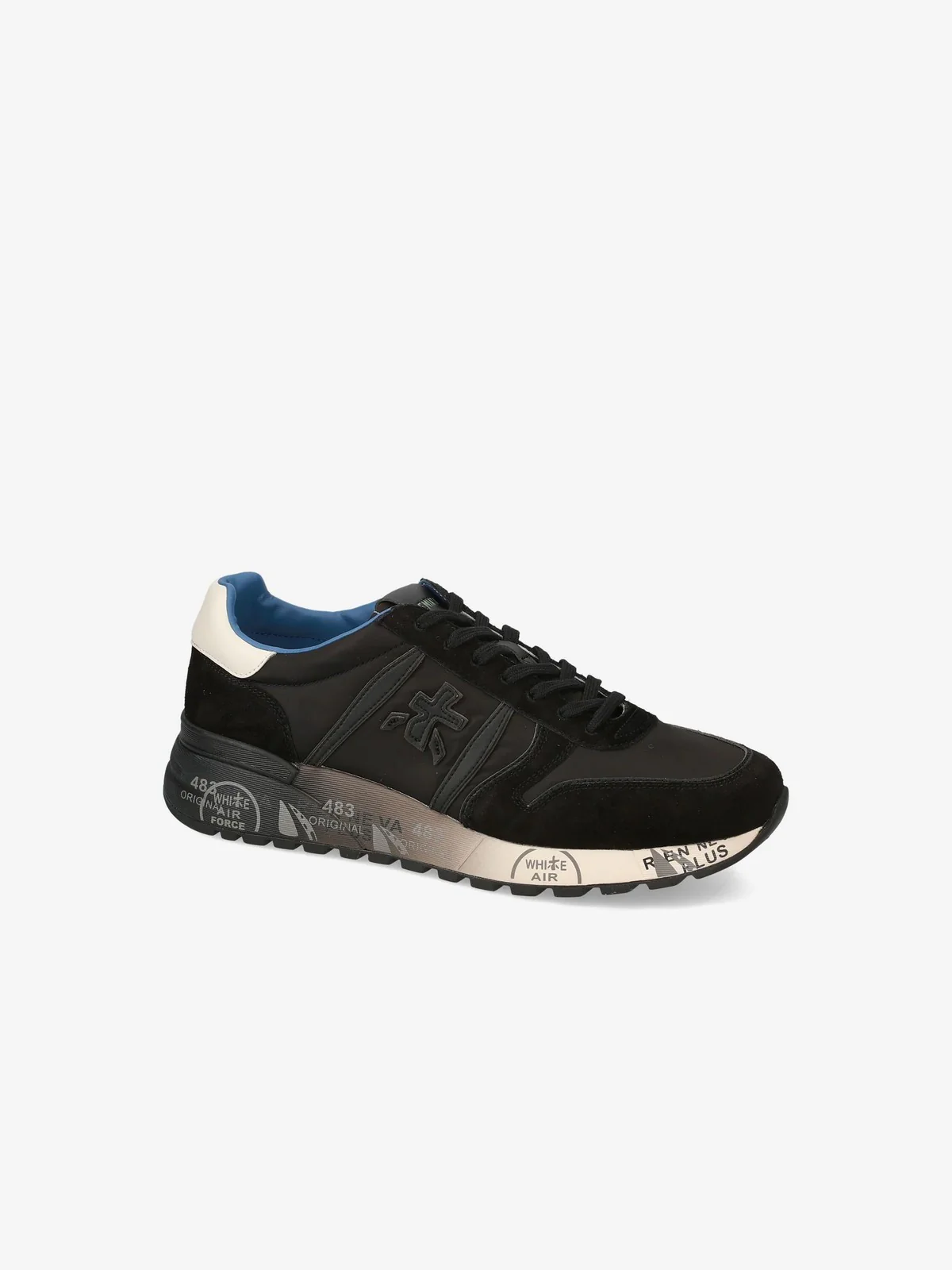 PREMIATA Sneaker Uomo LANDER VAR 7079 BLACK - Image 6