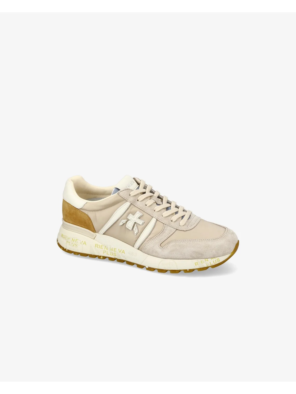 PREMIATA Sneaker Uomo LANDER VAR 7200 Beige - Image 3