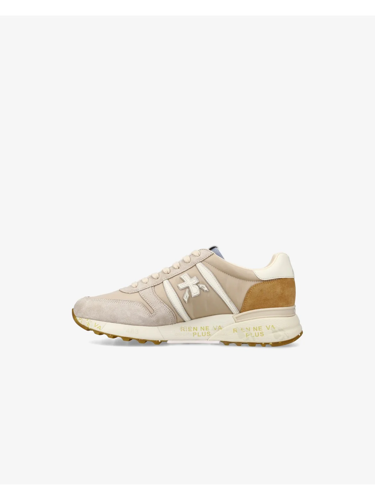 PREMIATA Sneaker Uomo LANDER VAR 7200 Beige - Image 4
