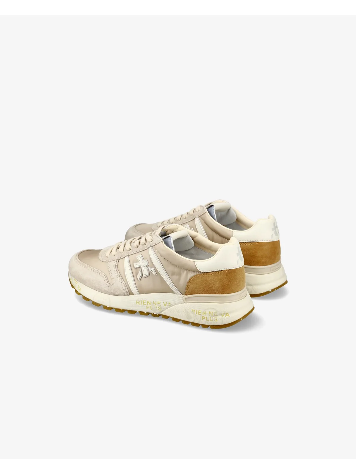 PREMIATA Sneaker Uomo LANDER VAR 7200 Beige - Image 6