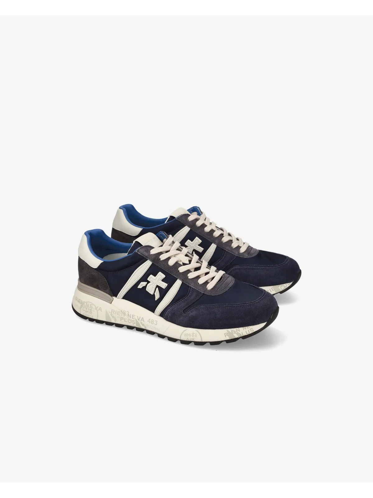 PREMIATA Sneaker Uomo  LANDER VAR 7204 DK BLUE - Image 3