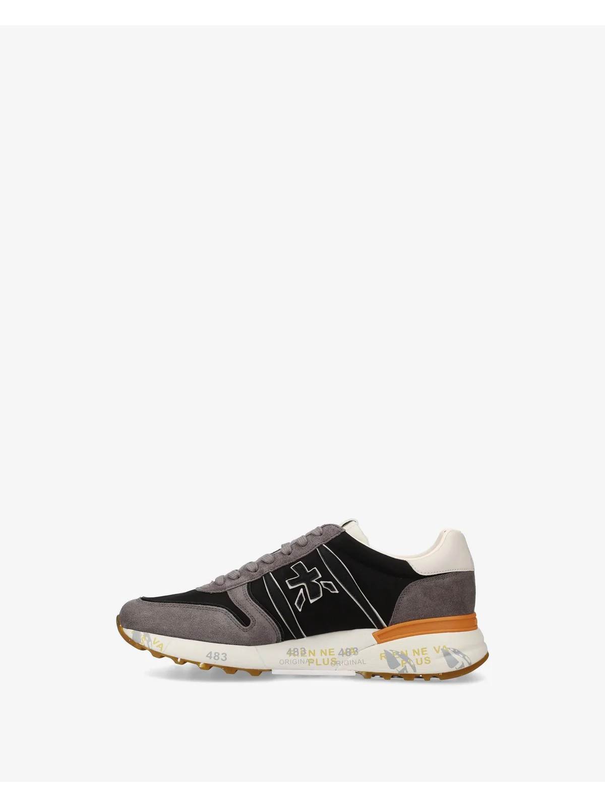 PREMIATA Sneaker Uomo LANDER VAR 7207 BLACK - Image 4