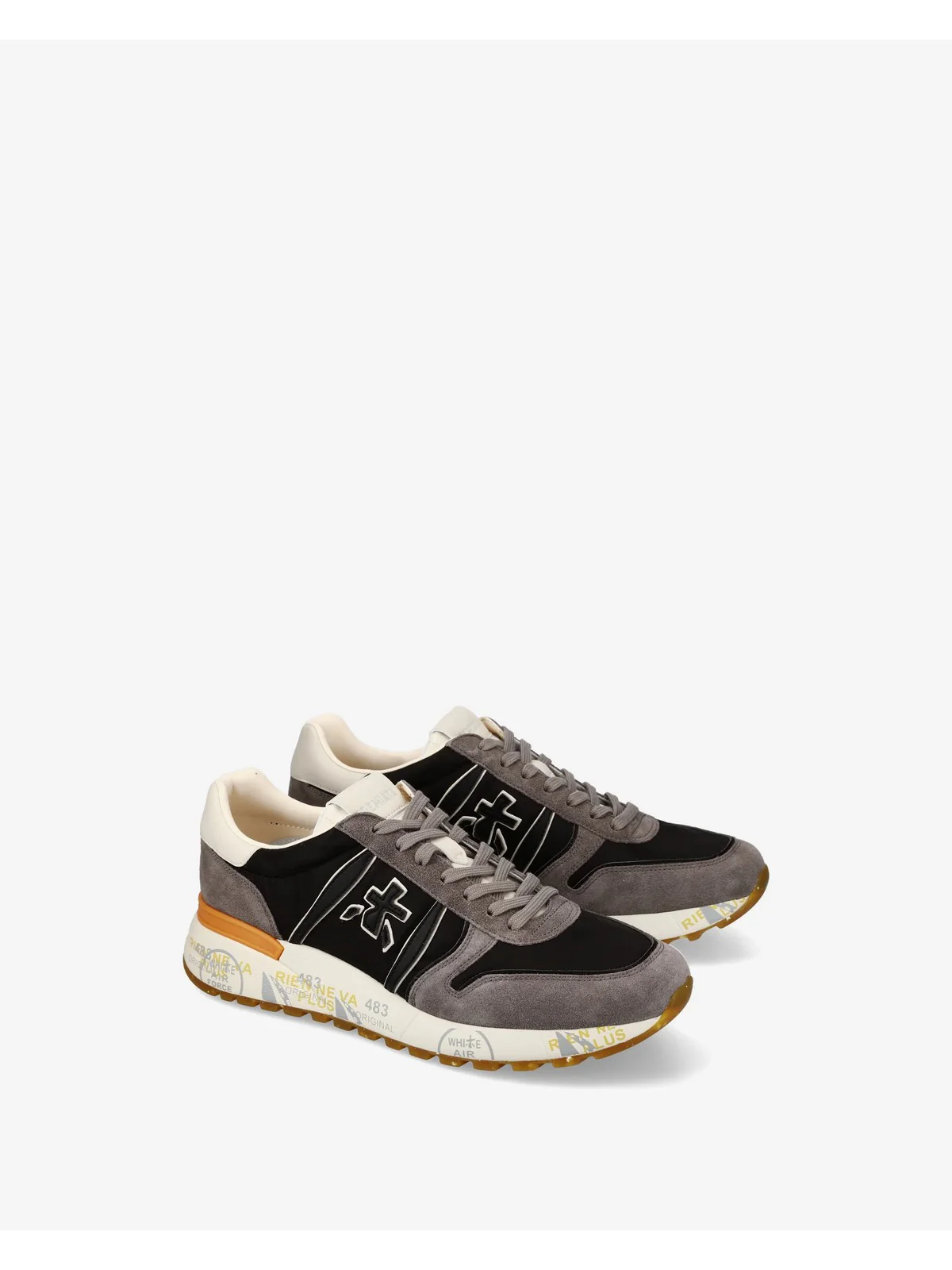 PREMIATA Sneaker Uomo LANDER VAR 7207 BLACK - Image 5