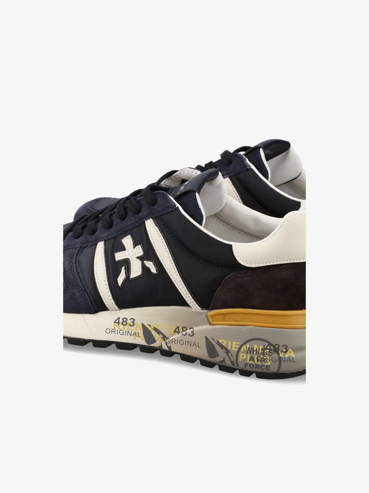 PREMIATA Sneaker Uomo LANDER VAR 7702 DARK BLUE - Image 2