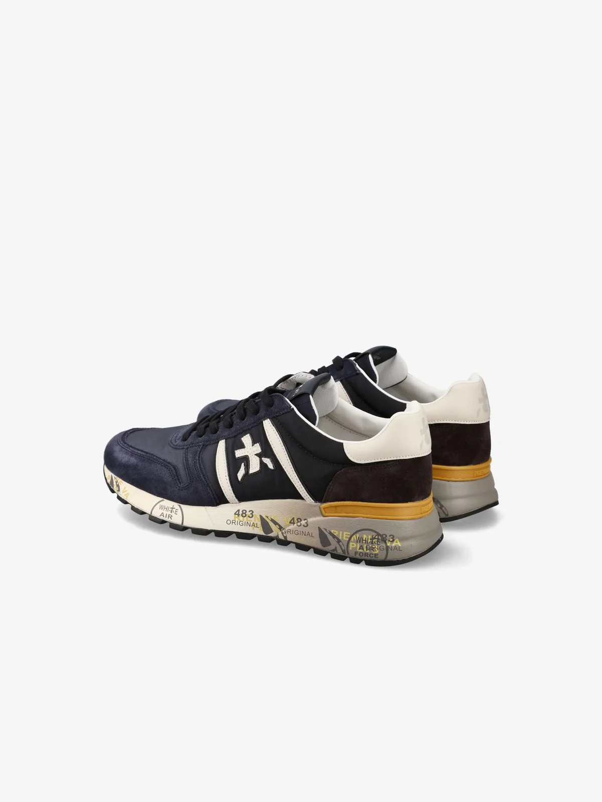 PREMIATA Sneaker Uomo LANDER VAR 7702 DARK BLUE - Image 3