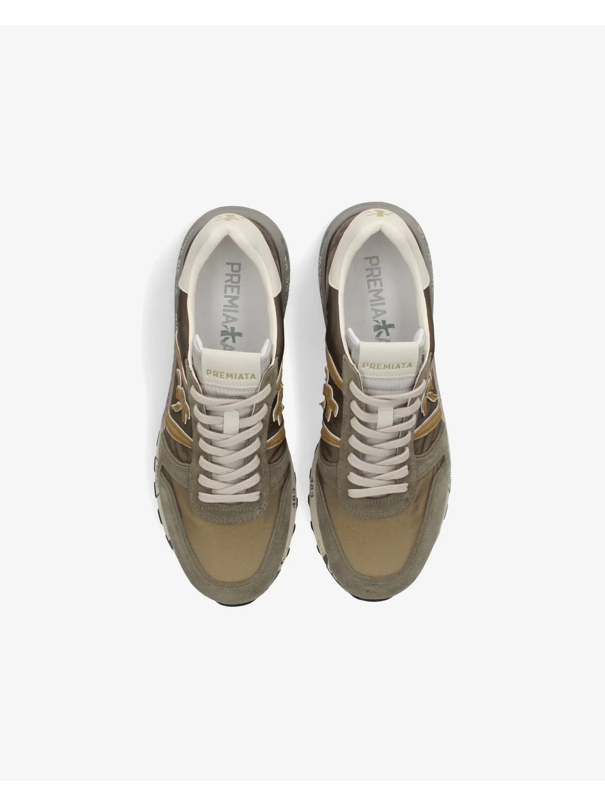 PREMIATA Sneaker Uomo LANDER VAR 8009 BROWN - Image 2