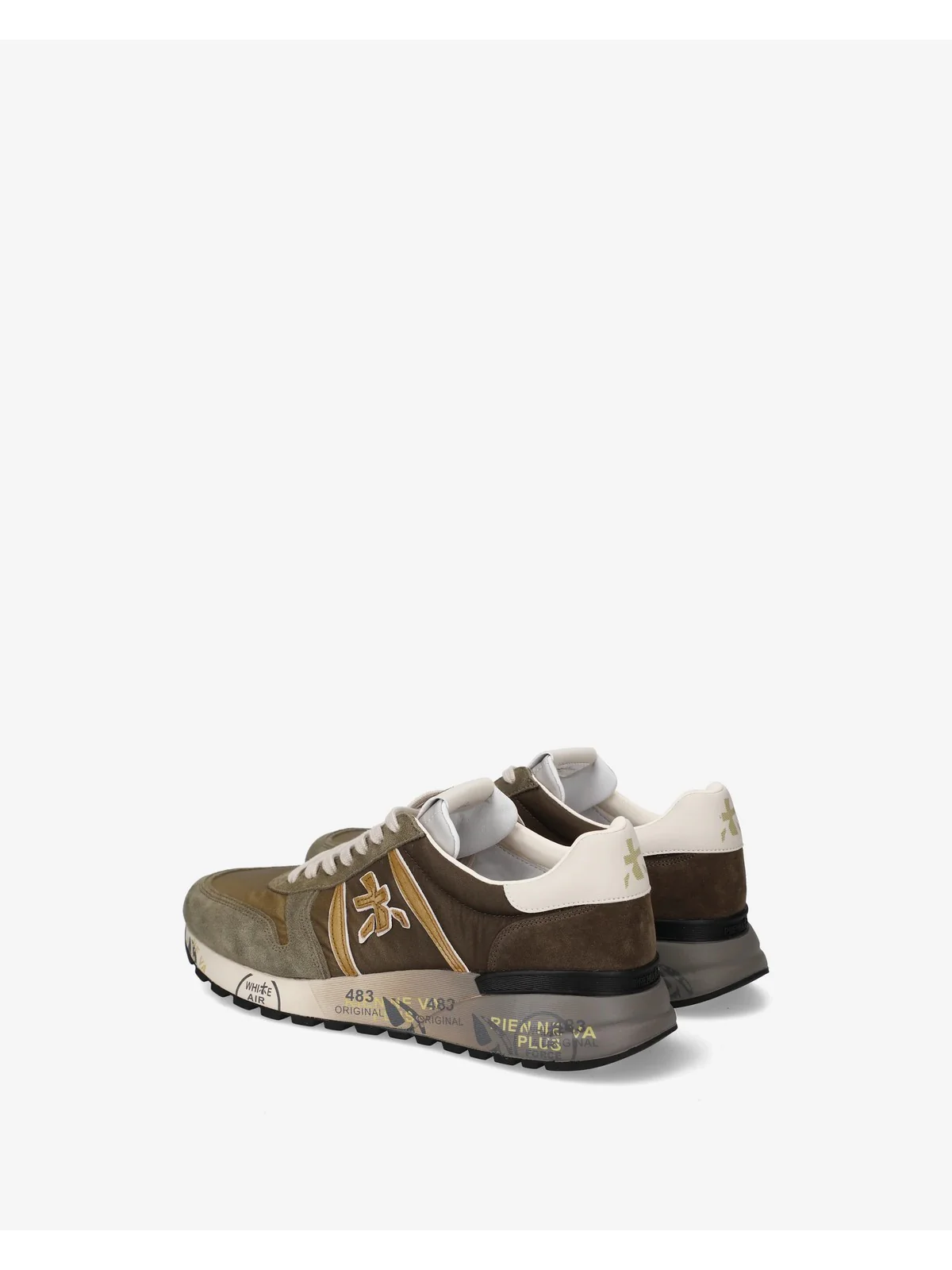 PREMIATA Sneaker Uomo LANDER VAR 8009 BROWN - Image 3