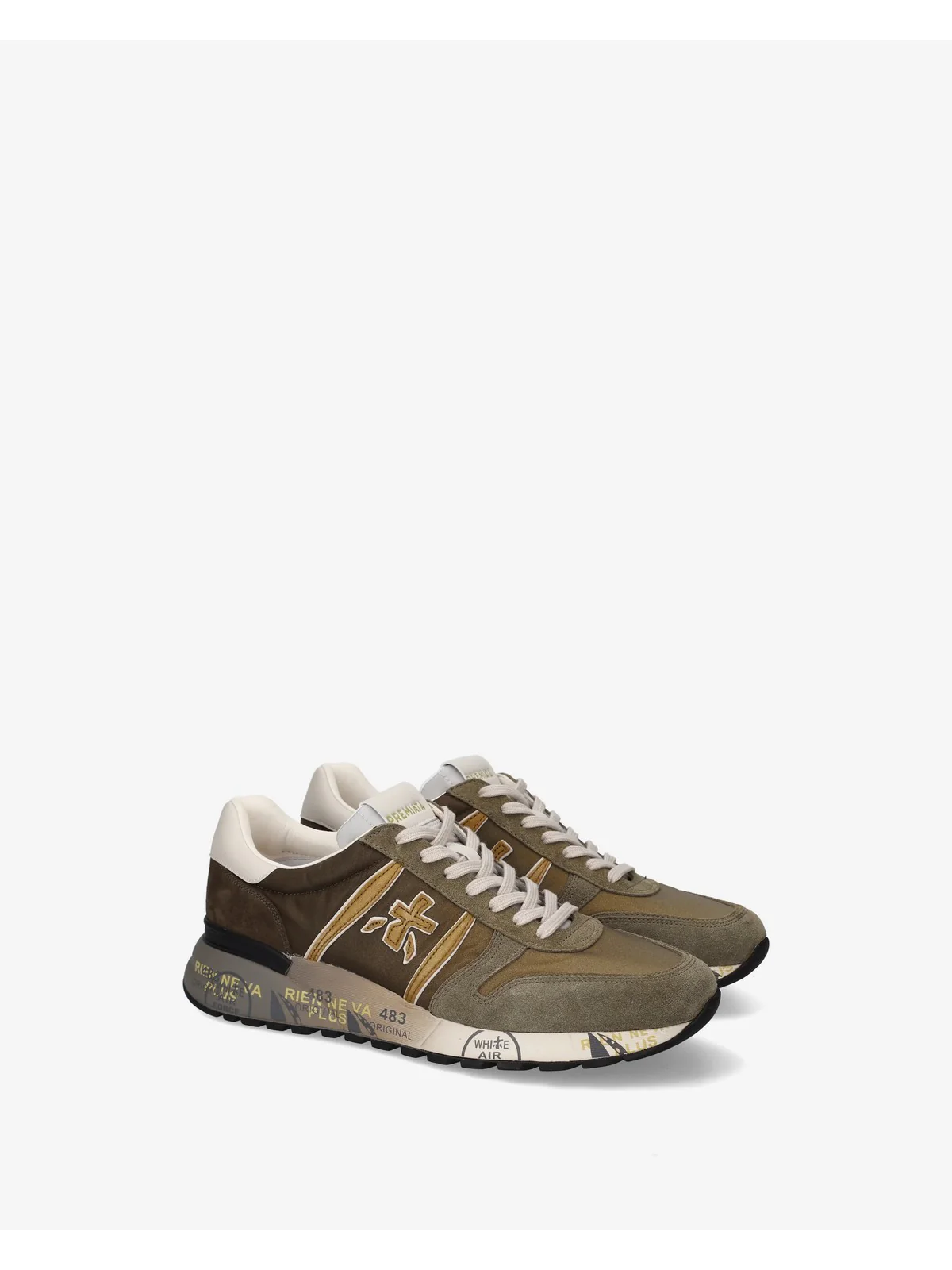 PREMIATA Sneaker Uomo LANDER VAR 8009 BROWN - Image 5