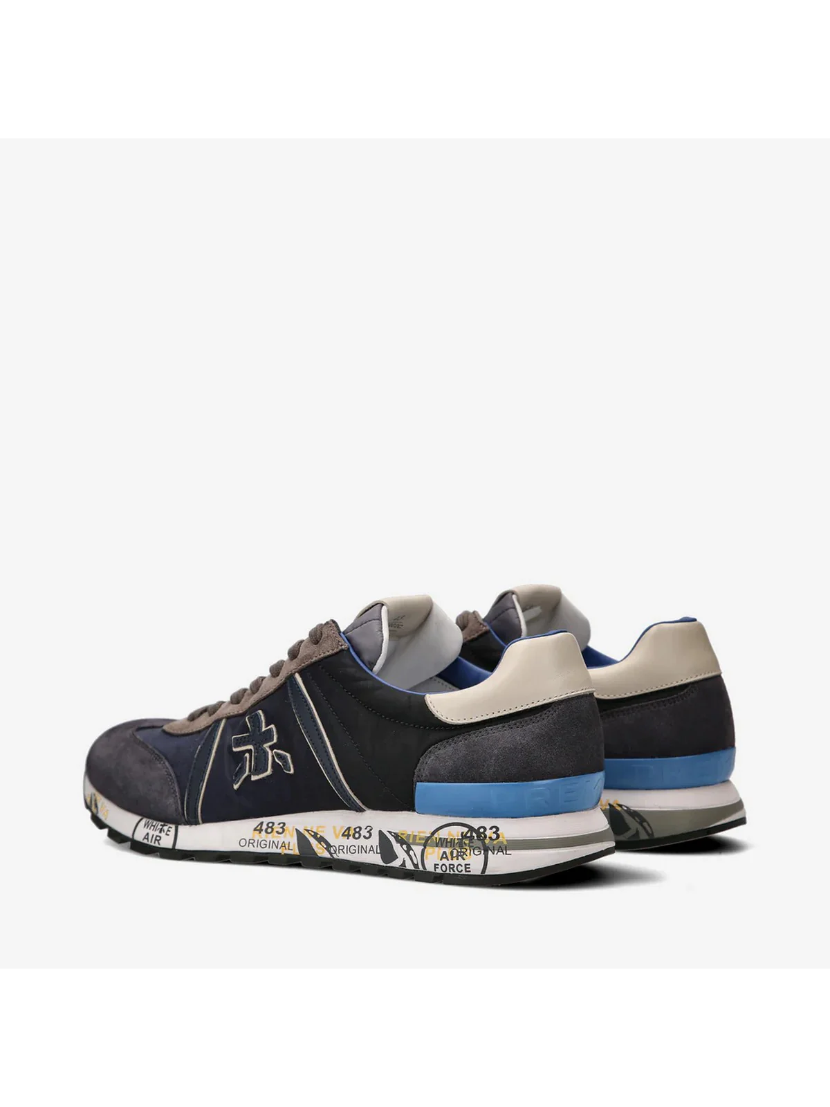 PREMIATA Sneaker Uomo LUCY VAR 5902 Blu - Image 5