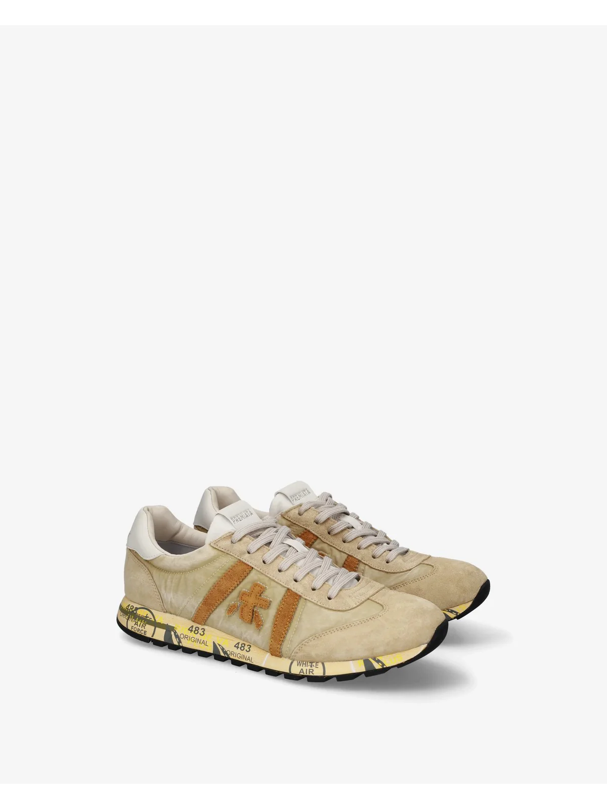 PREMIATA Sneaker Uomo  LUCY VAR 8190 Beige - Image 6