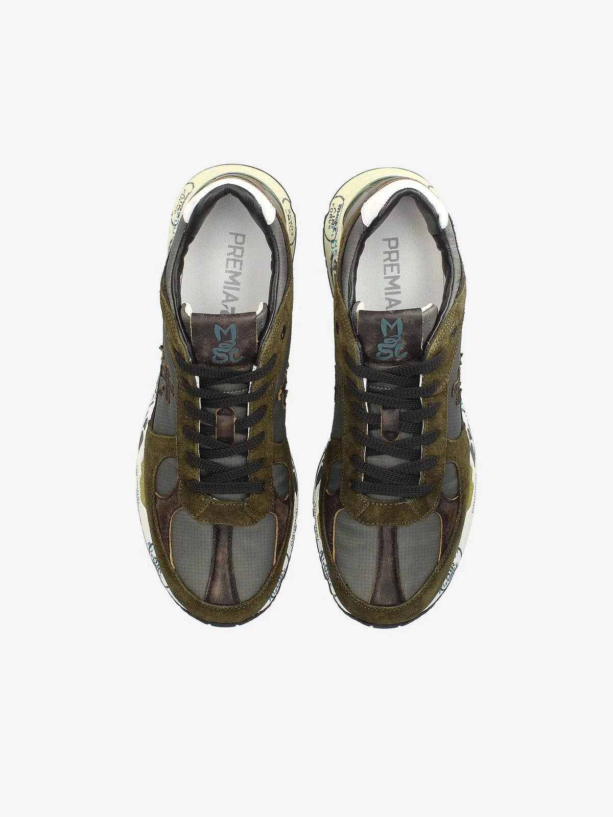 PREMIATA Sneaker Uomo  MASE VAR 4005 MILITARY GREEN - Image 2