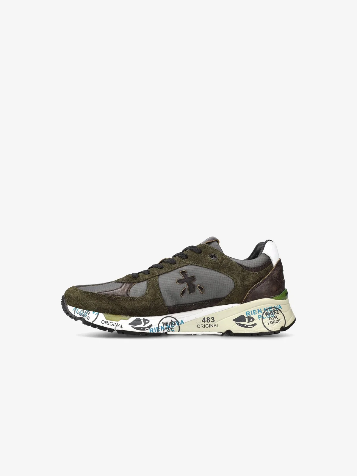 PREMIATA Sneaker Uomo  MASE VAR 4005 MILITARY GREEN - Image 4