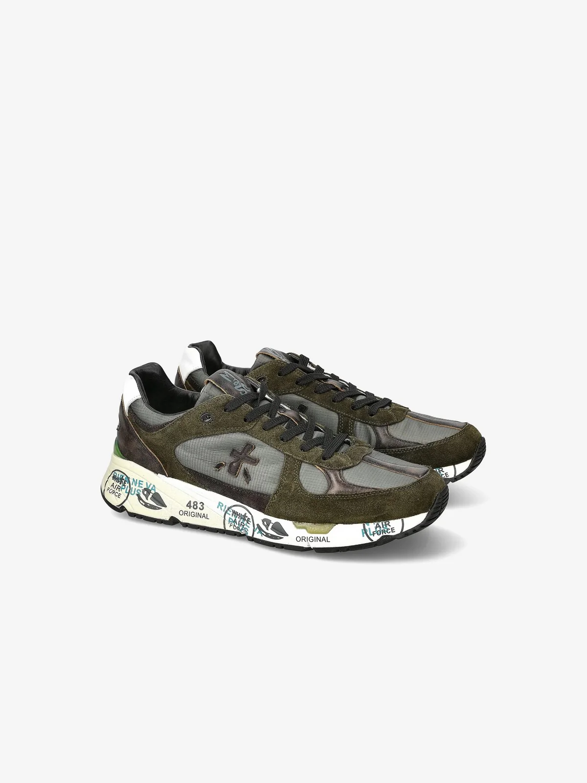 PREMIATA Sneaker Uomo  MASE VAR 4005 MILITARY GREEN - Image 5