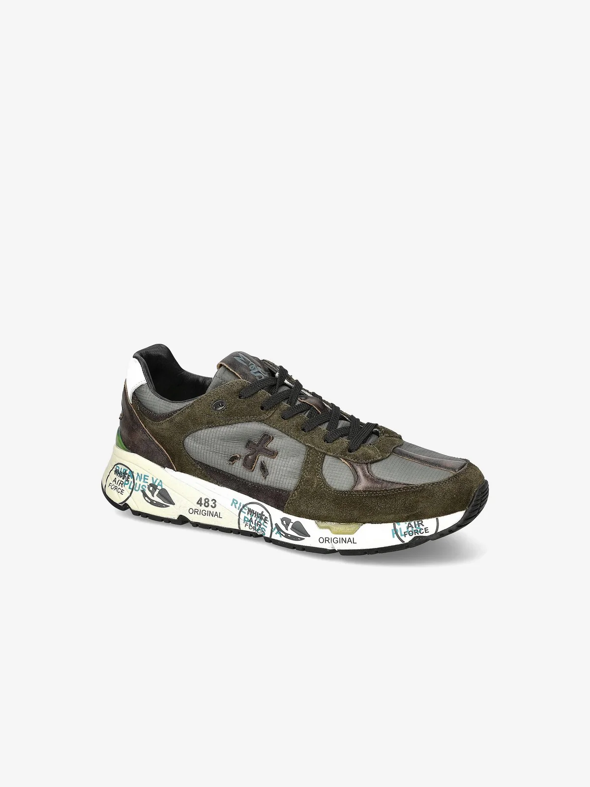 PREMIATA Sneaker Uomo  MASE VAR 4005 MILITARY GREEN - Image 6