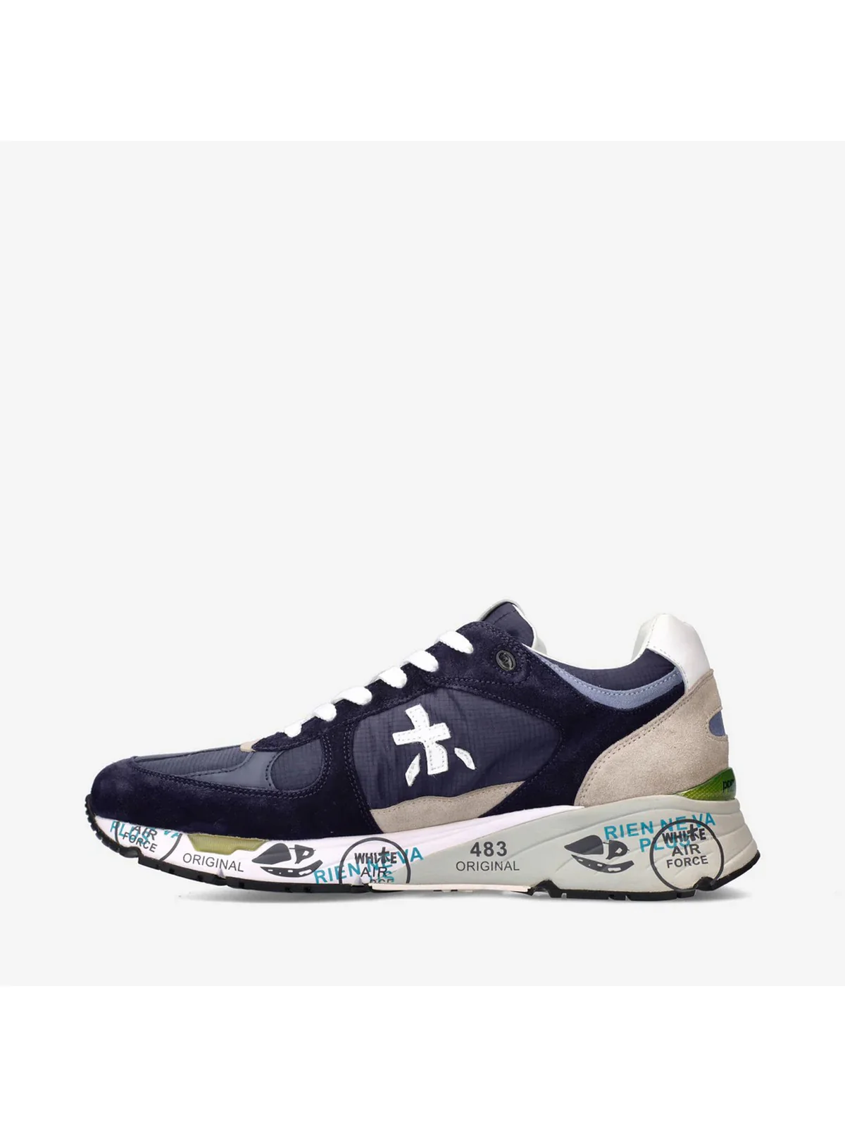 PREMIATA Sneaker Uomo MASE VAR 5684 Blu - Image 3