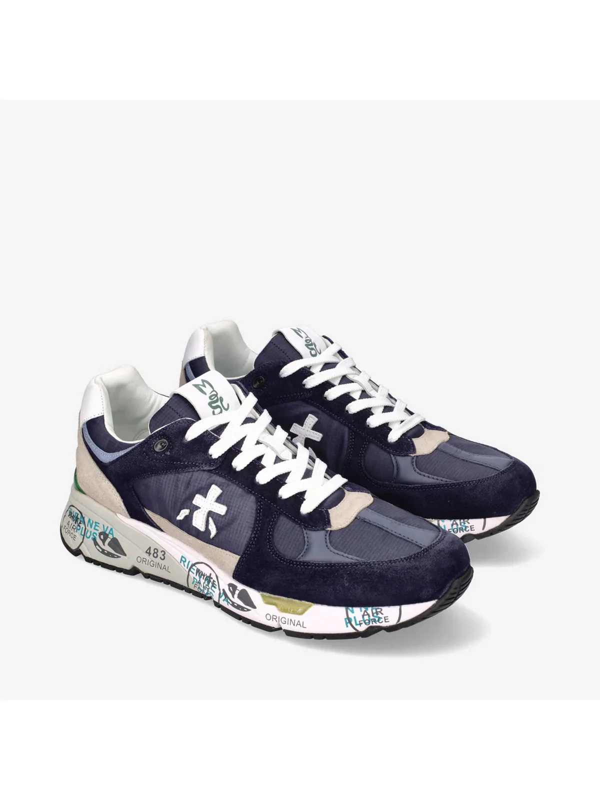 PREMIATA Sneaker Uomo MASE VAR 5684 Blu - Image 4