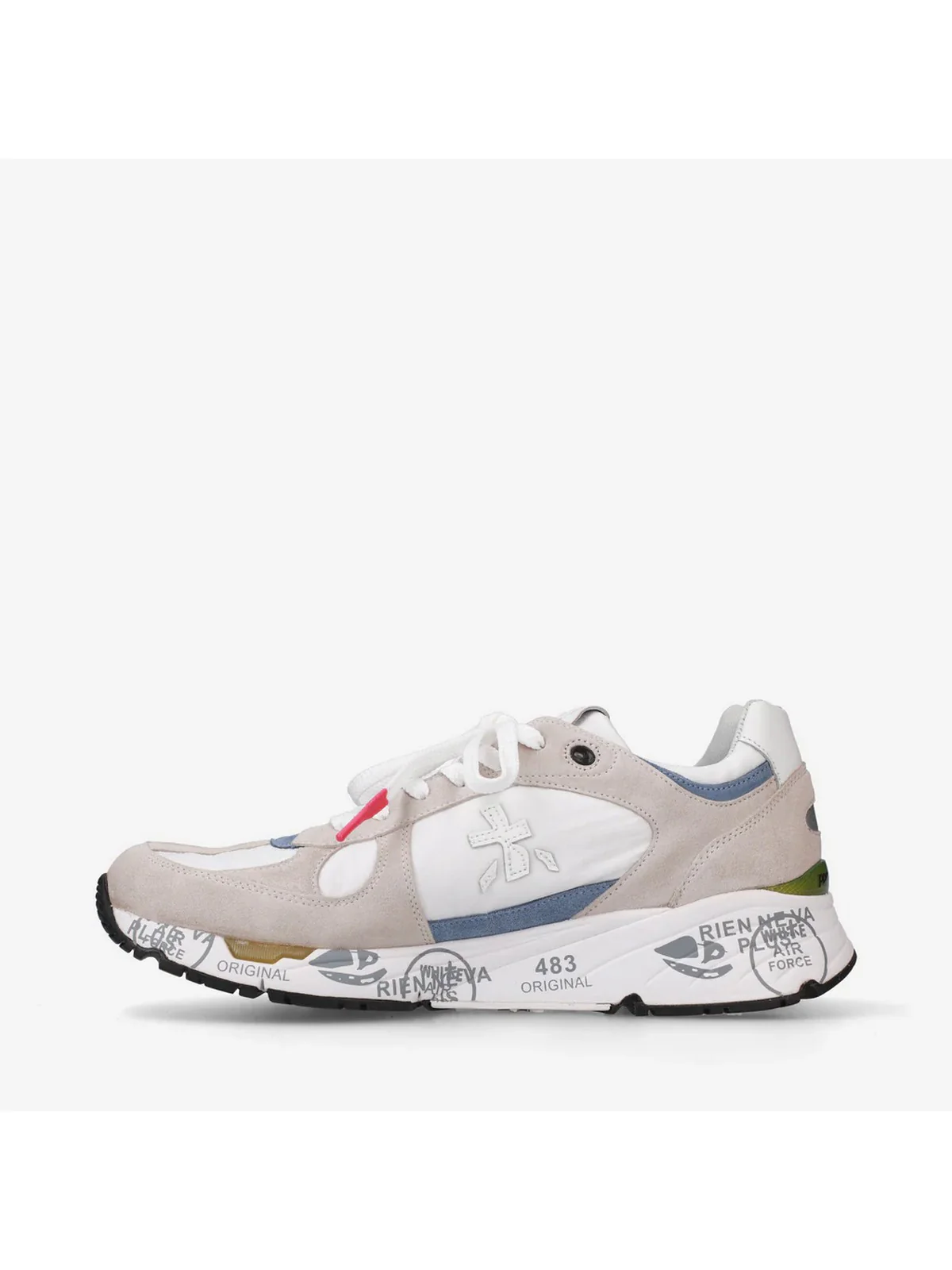 PREMIATA Sneaker Uomo  MASE VAR 6625 Bianco - Image 3