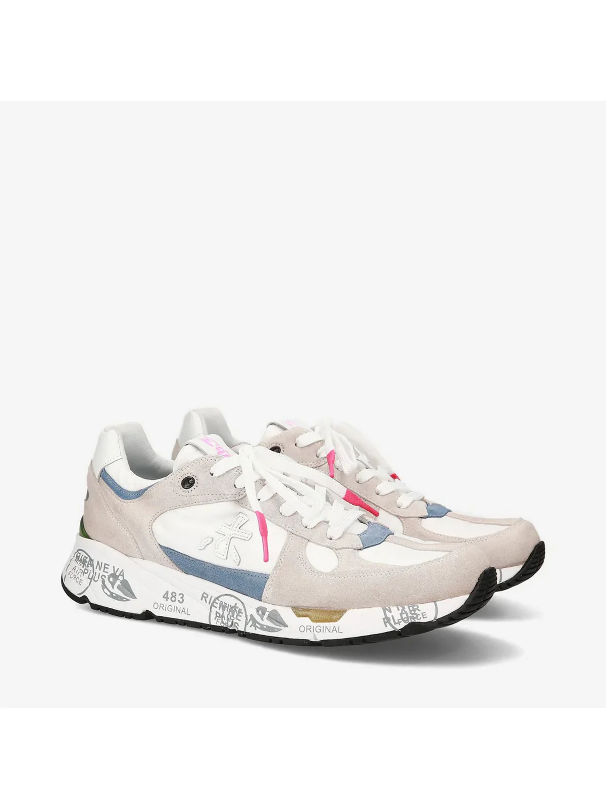 PREMIATA Sneaker Uomo  MASE VAR 6625 Bianco - Image 4