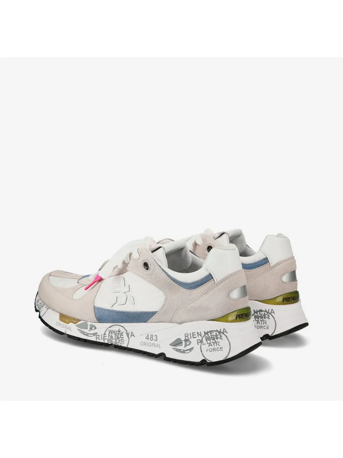 PREMIATA Sneaker Uomo  MASE VAR 6625 Bianco - Image 5
