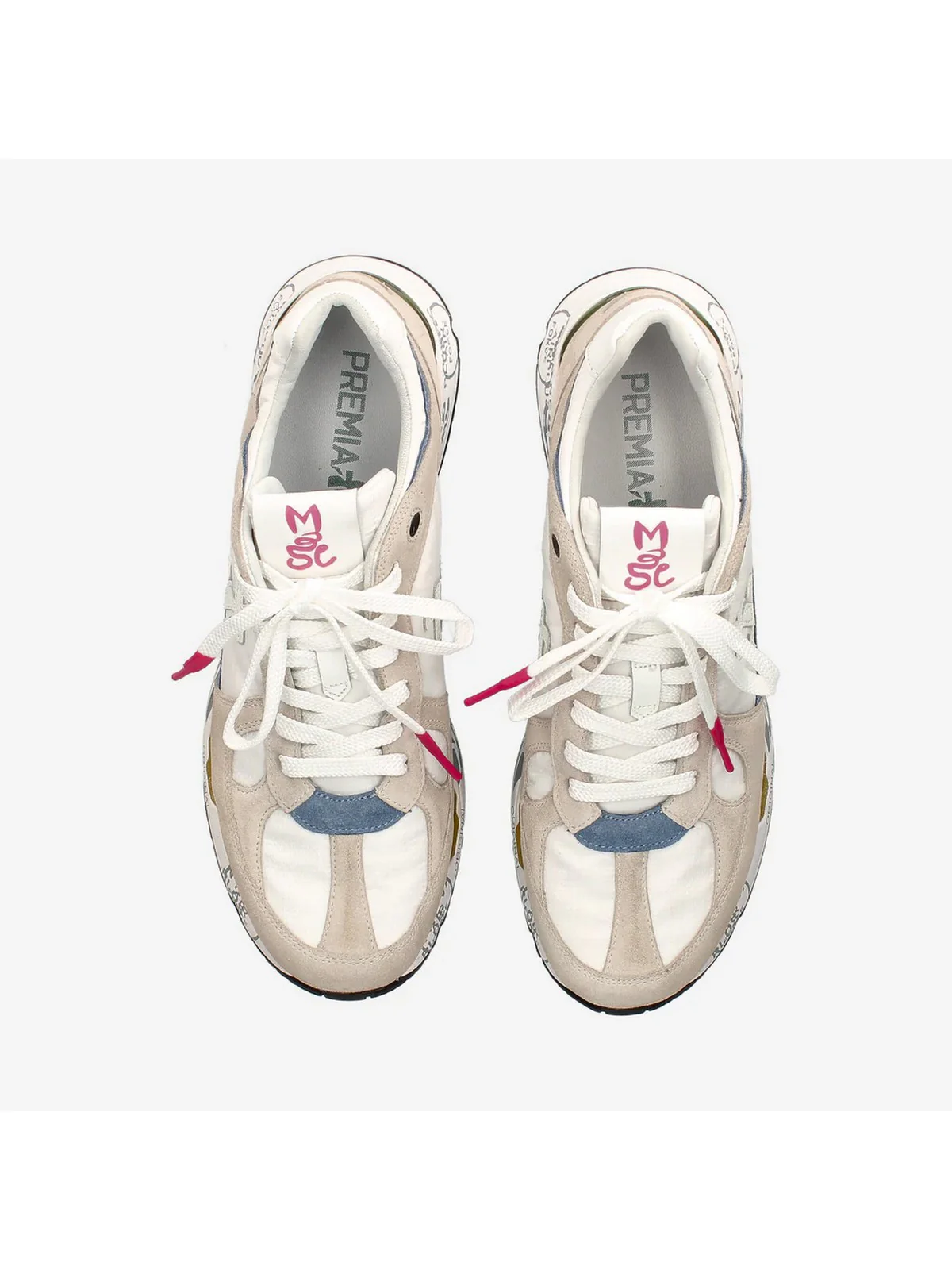 PREMIATA Sneaker Uomo  MASE VAR 6625 Bianco - Image 6