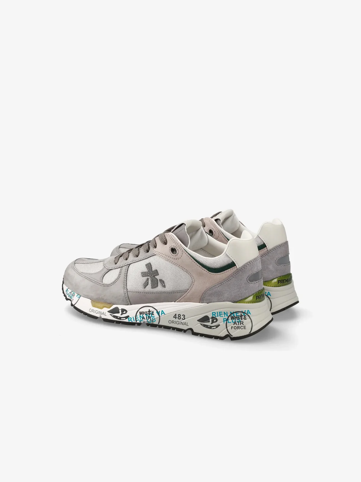 PREMIATA Sneaker Uomo MASE VAR 7821 GREY - Image 2