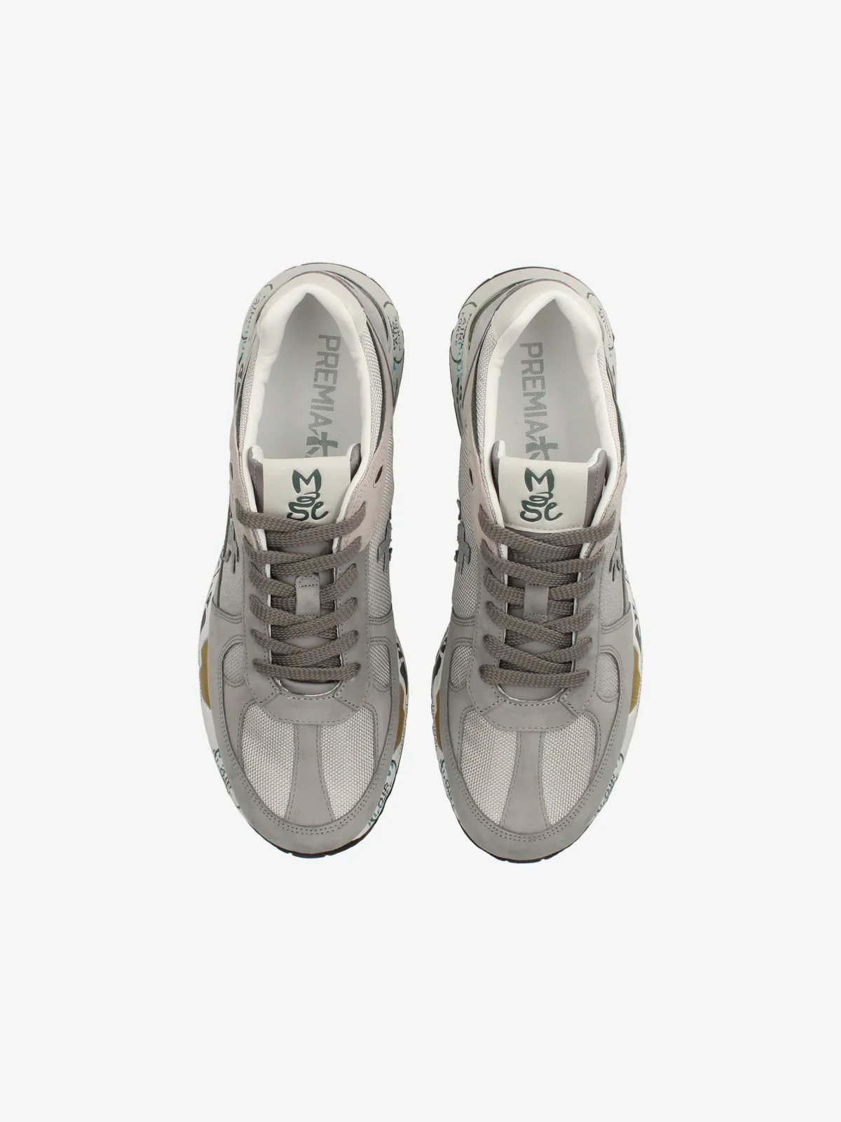 PREMIATA Sneaker Uomo MASE VAR 7821 GREY - Image 3