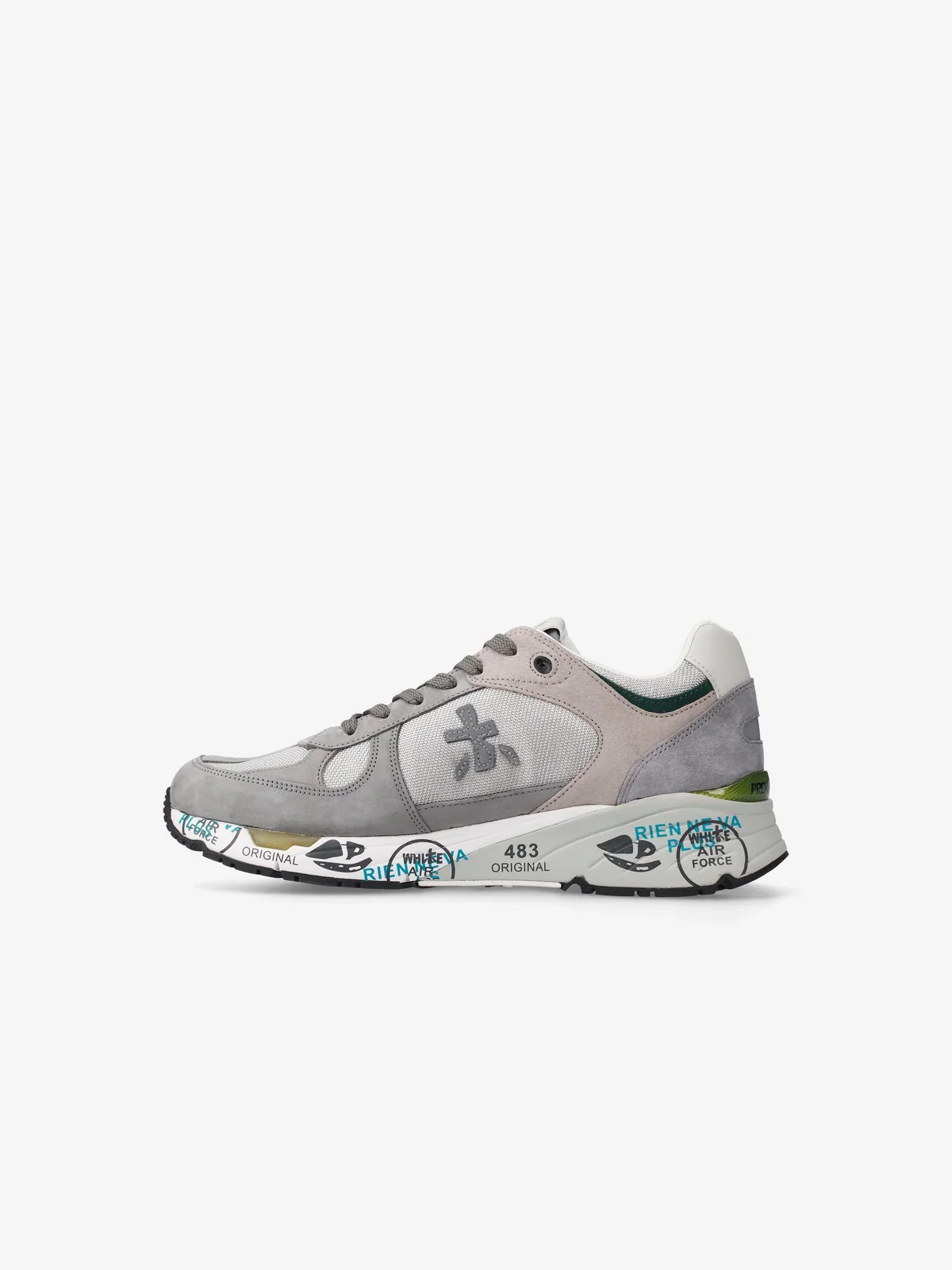 PREMIATA Sneaker Uomo MASE VAR 7821 GREY - Image 4