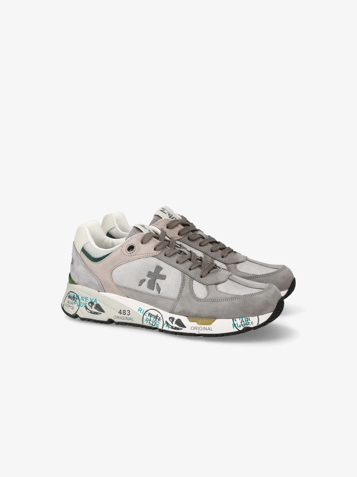 PREMIATA Sneaker Uomo MASE VAR 7821 GREY - Image 5