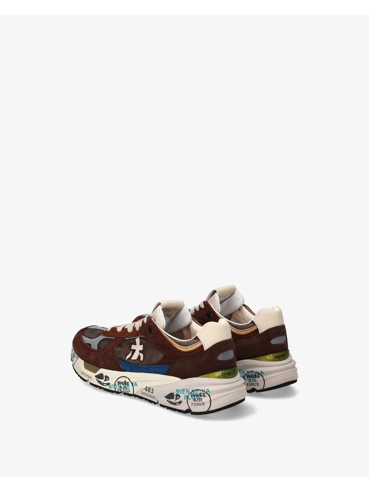 PREMIATA Sneaker Uomo  MASE25 VAR 8026 BURGUNDY - Image 3
