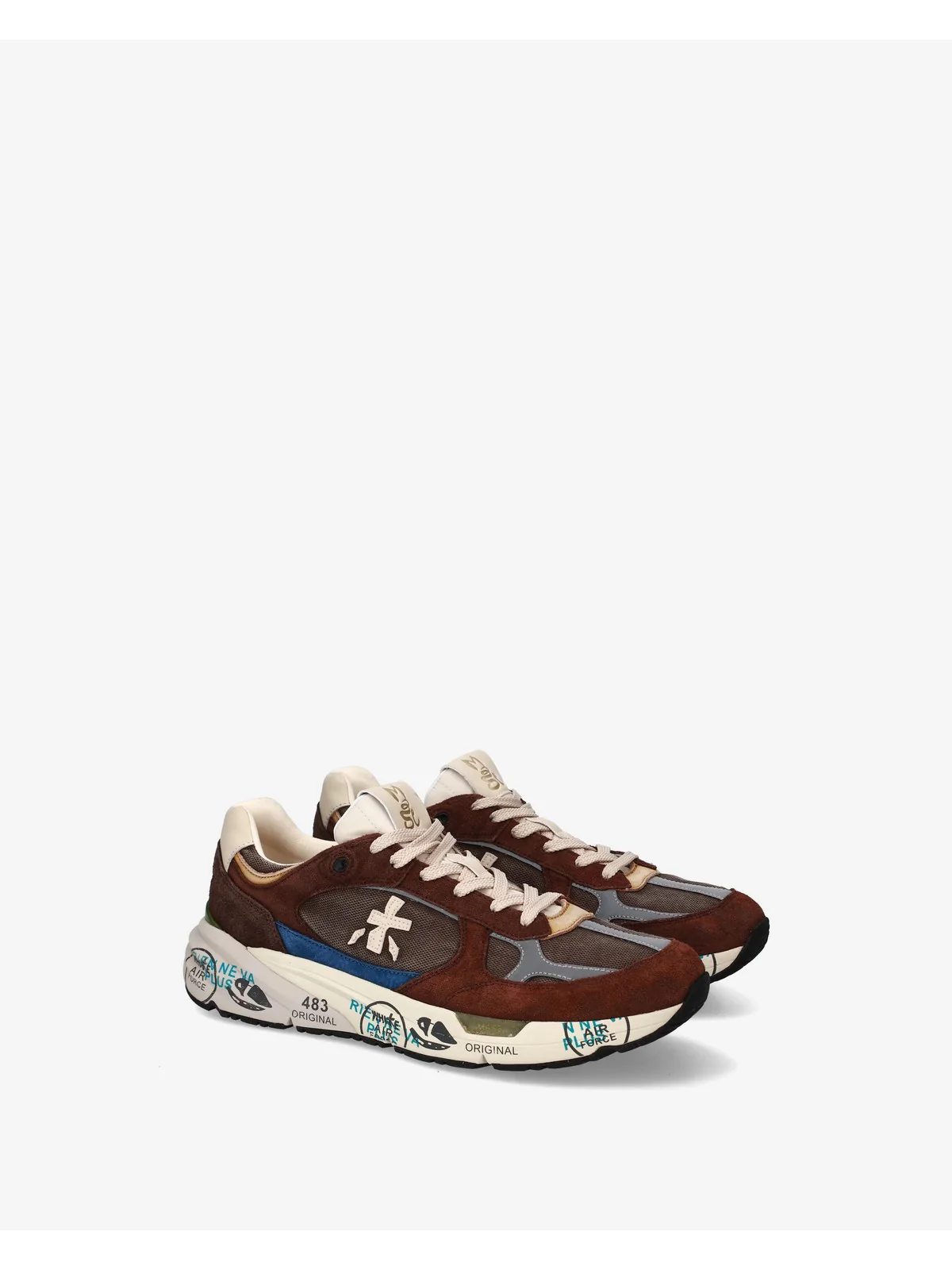 PREMIATA Sneaker Uomo  MASE25 VAR 8026 BURGUNDY - Image 4