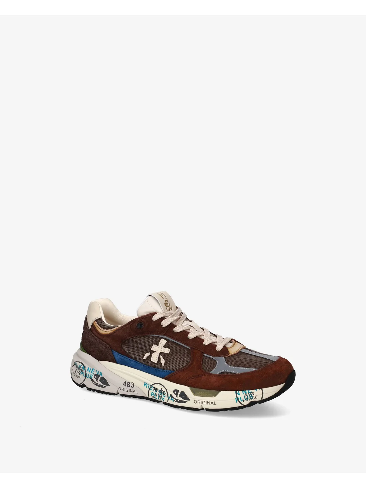 PREMIATA Sneaker Uomo  MASE25 VAR 8026 BURGUNDY - Image 6