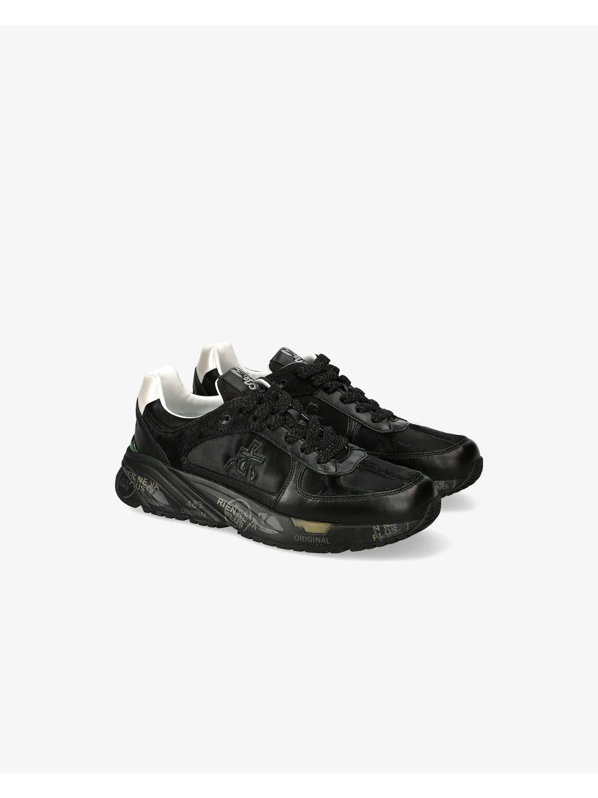 PREMIATA Sneaker Donna MASED VAR 7066 Nero - Image 4