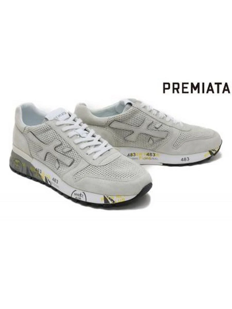 PREMIATA Sneaker Uomo Mick MICK VAR 5687 Beige - Image 2