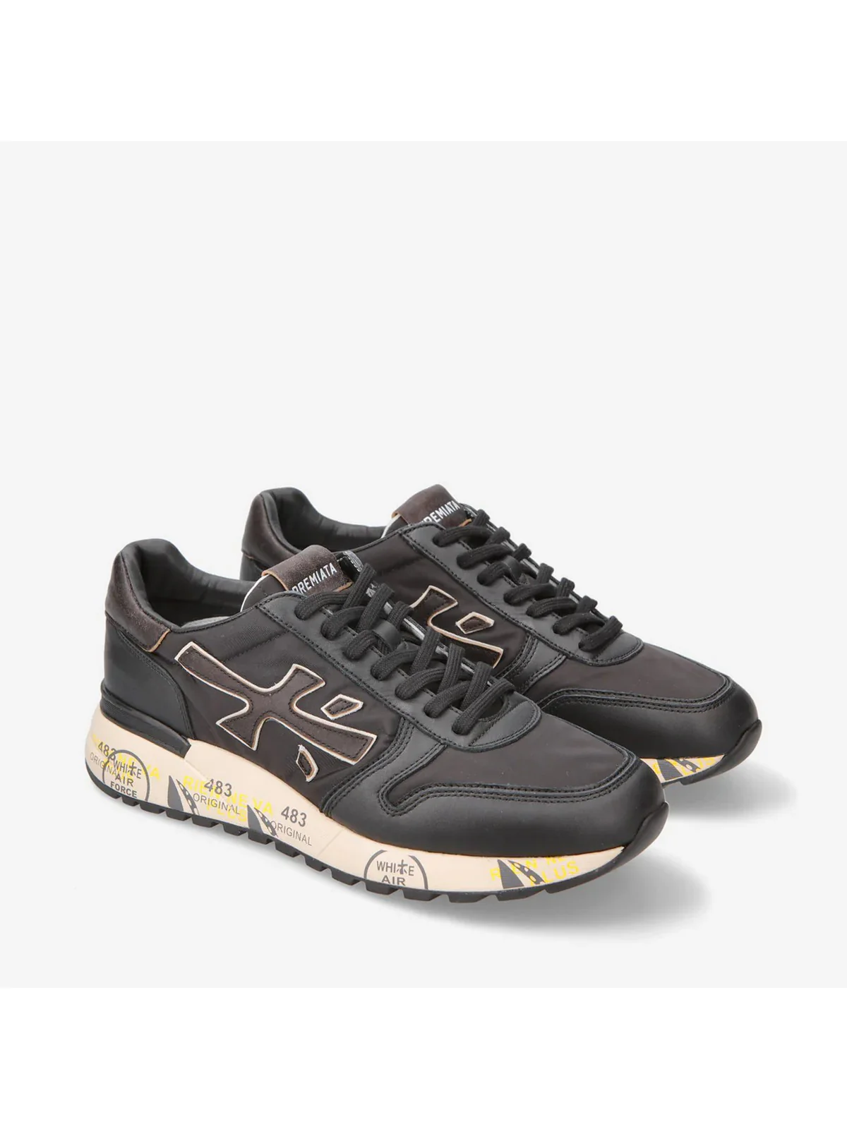 PREMIATA Sneaker Uomo MICK VAR 6418 Nero - Image 4