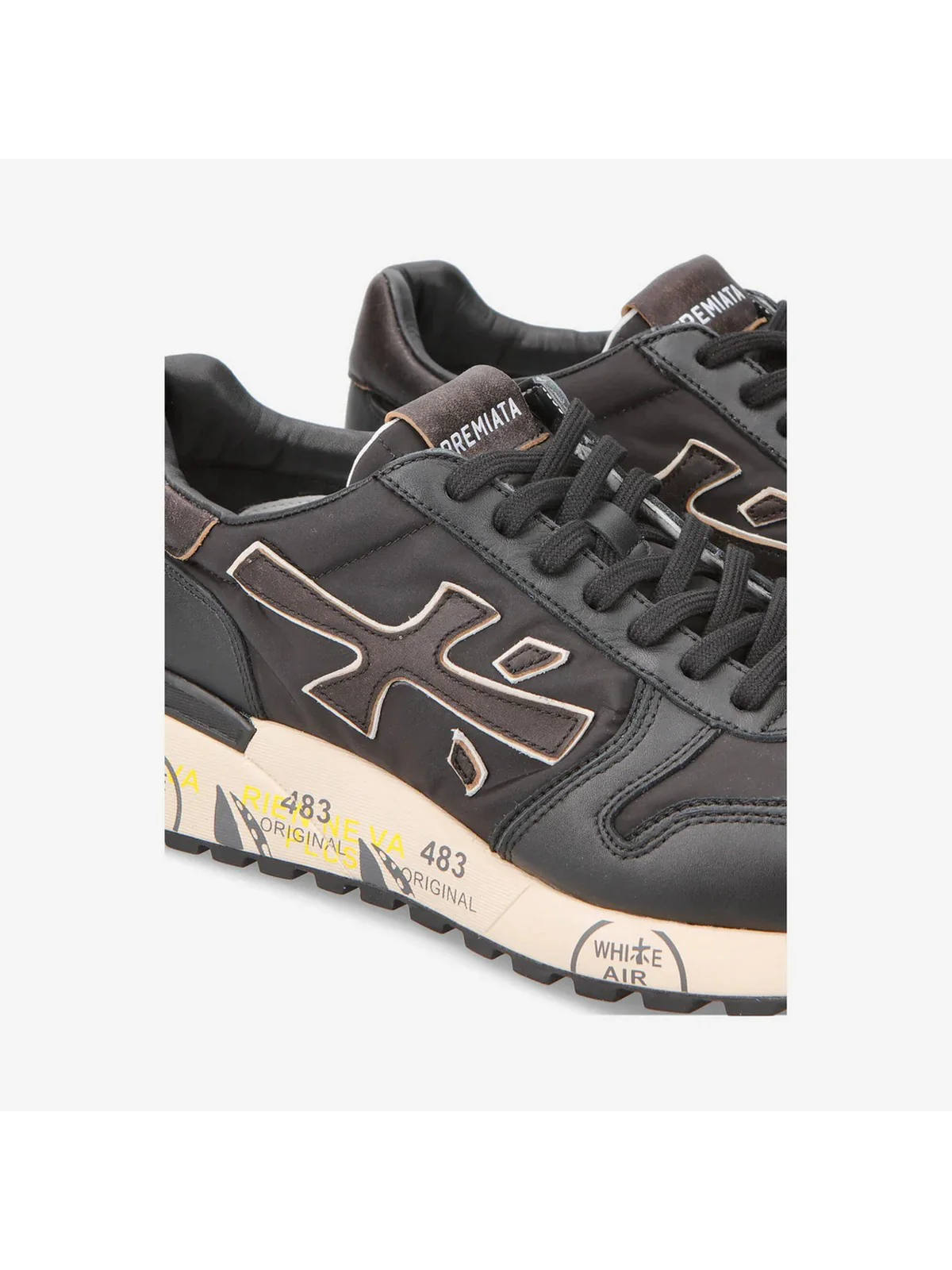 PREMIATA Sneaker Uomo MICK VAR 6418 Nero - Image 7