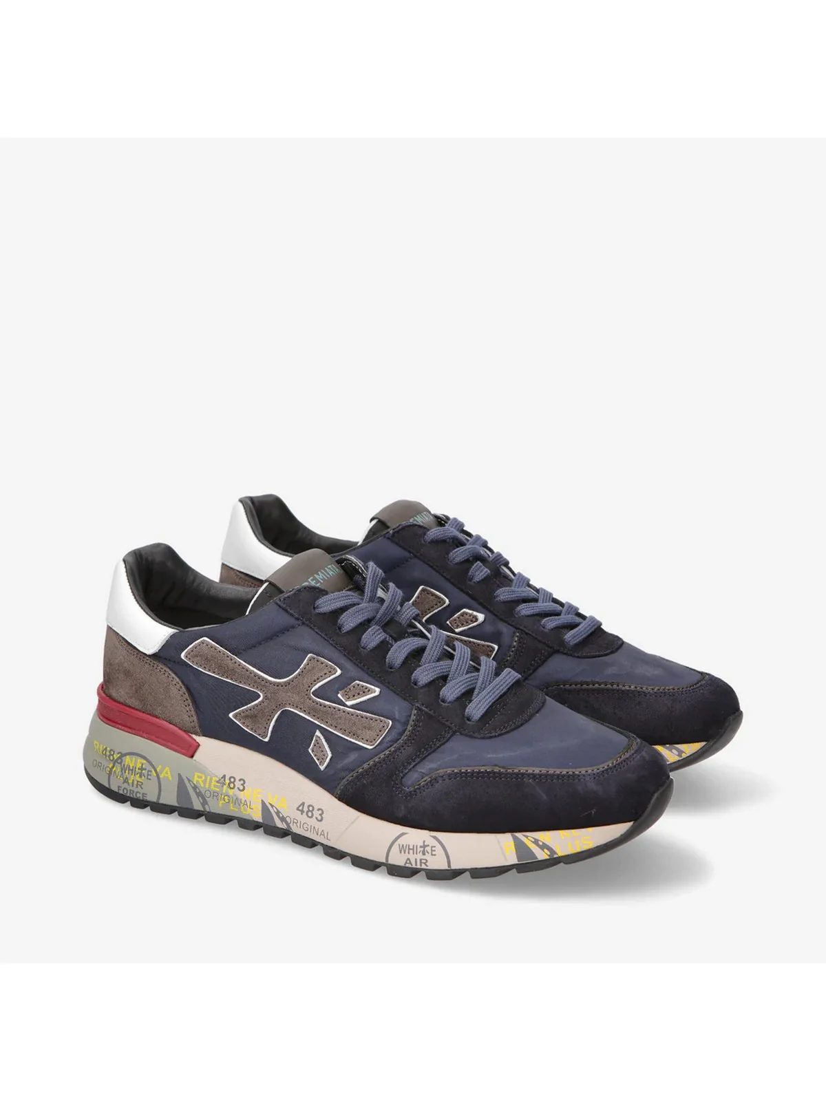 PREMIATA Sneaker Uomo MICK VAR 6421 Blu - Image 4