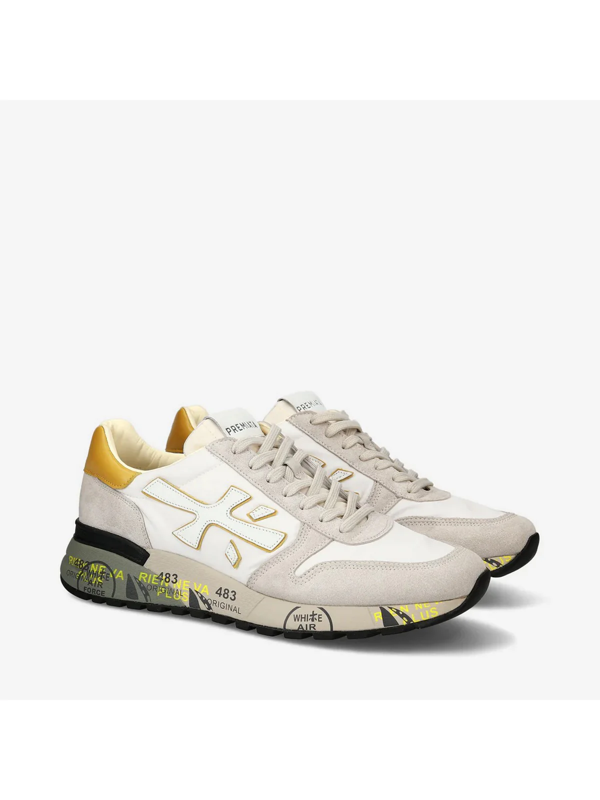 PREMIATA Sneaker Uomo  MICK VAR 6613 Bianco - Image 4