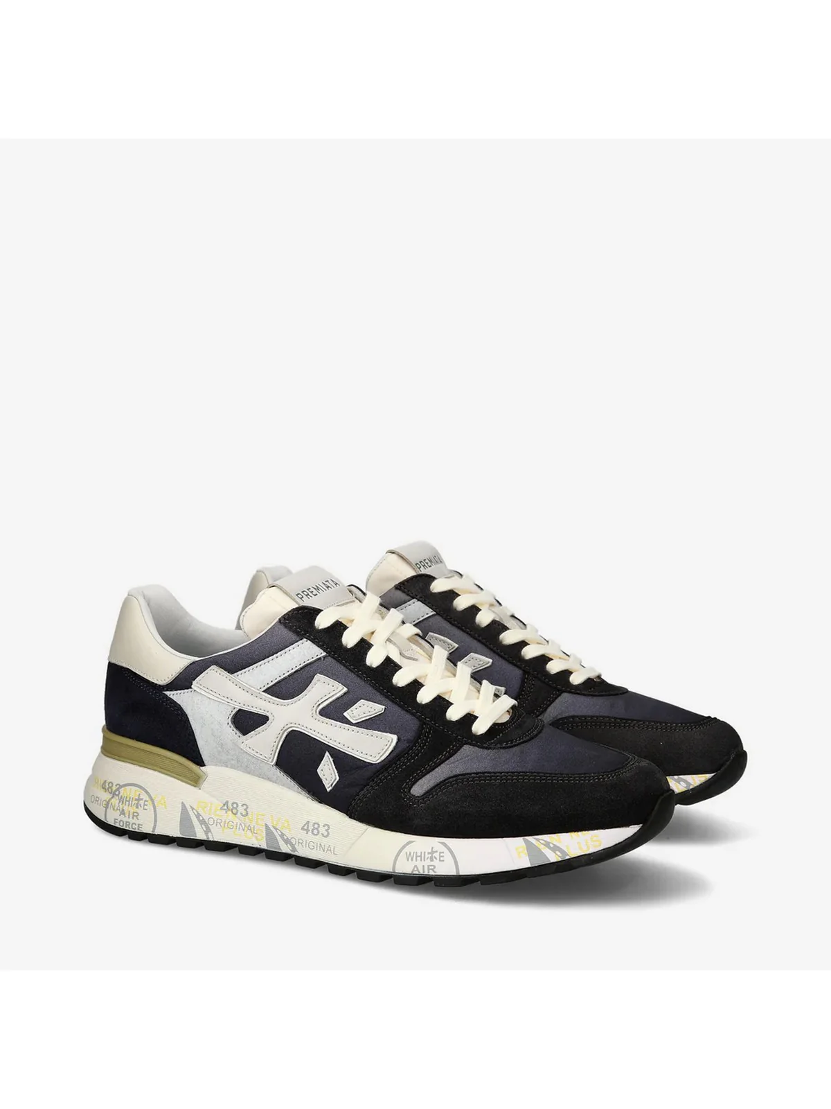 PREMIATA Sneaker Uomo MICK VAR 6618 Blu - Image 4