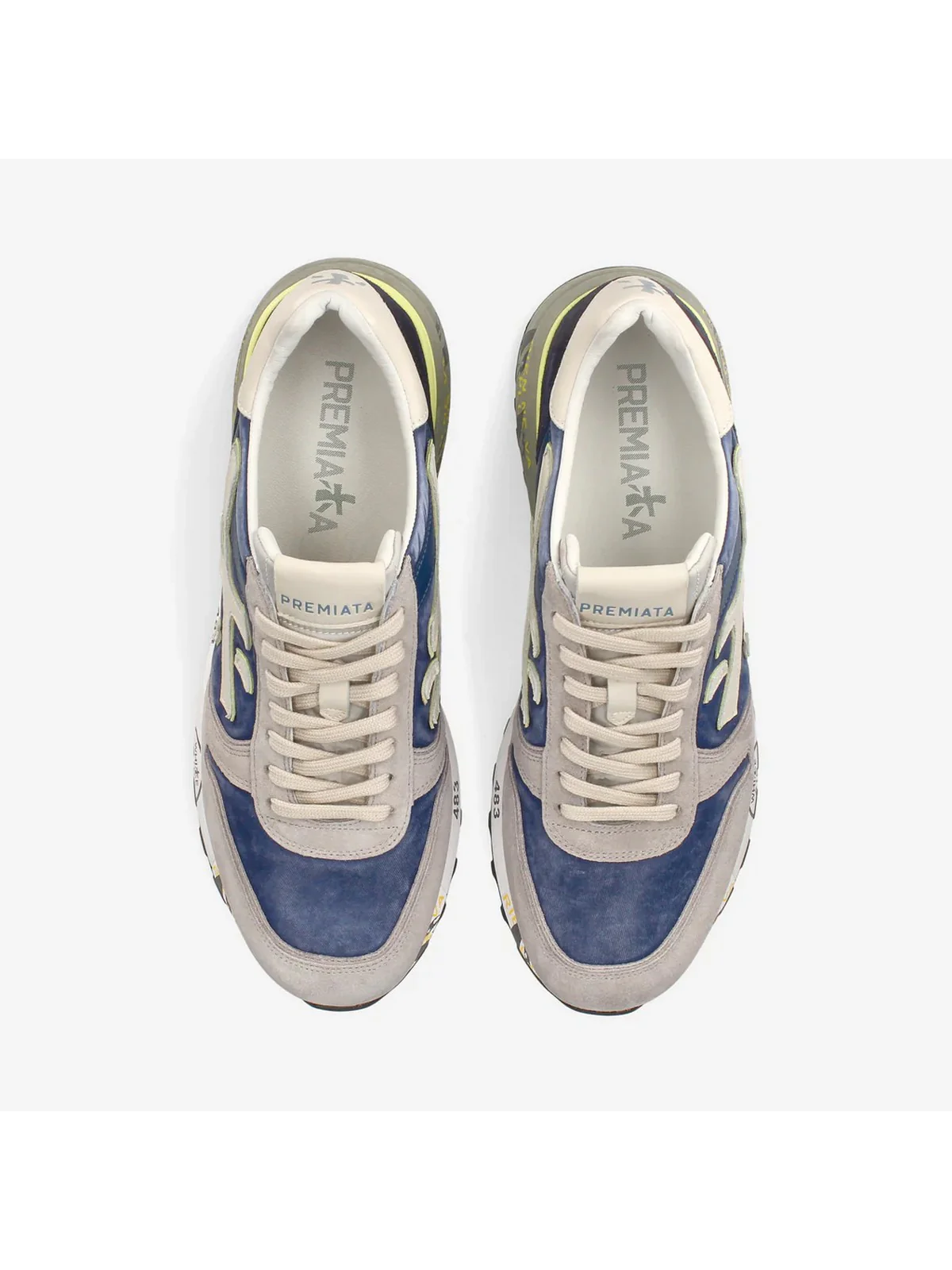 PREMIATA Sneaker Uomo MICK VAR 6819 Grigio - Image 6