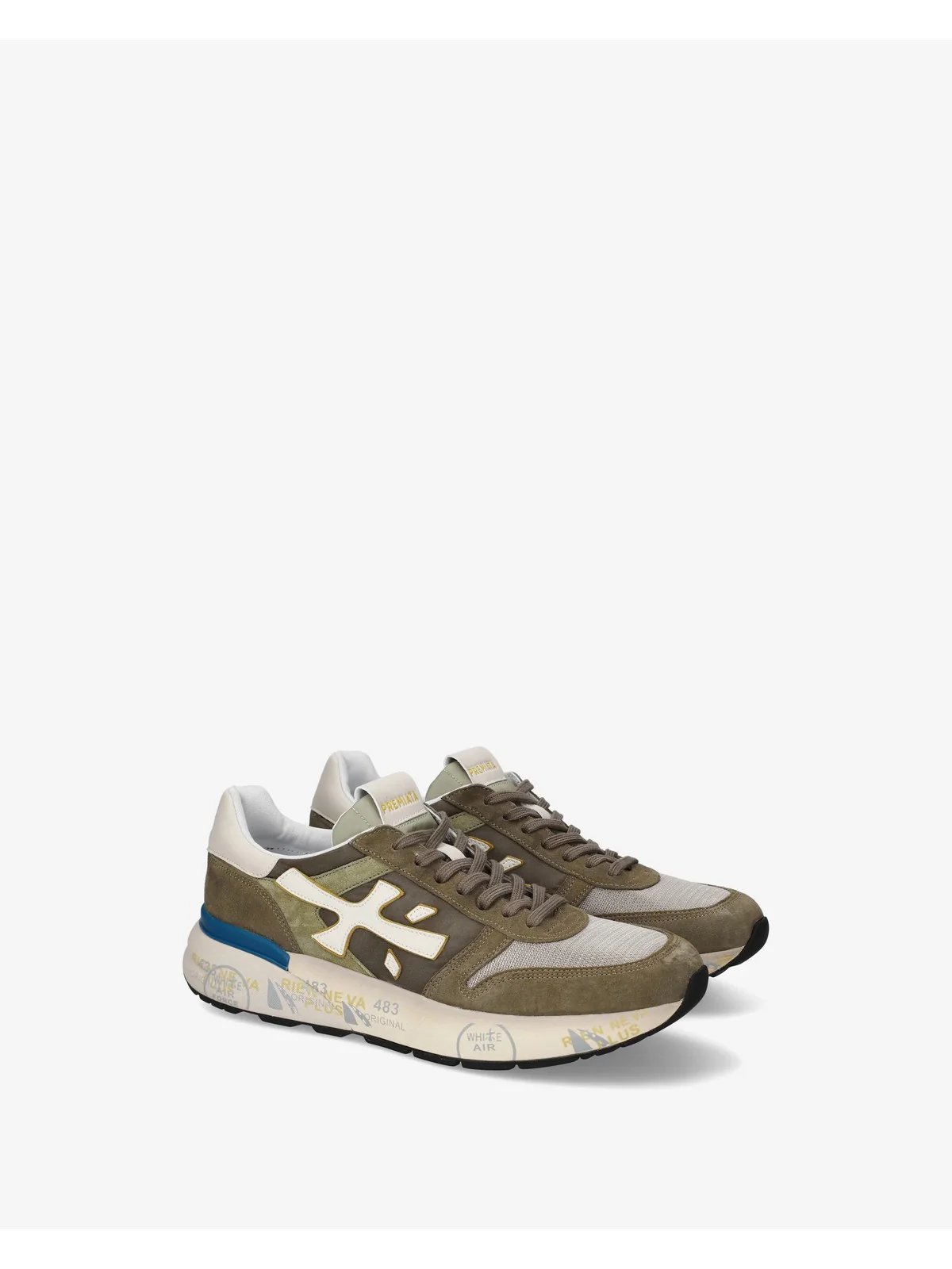 PREMIATA Sneaker Uomo  MICK VAR 8086 MILITARY GREEN - Image 5