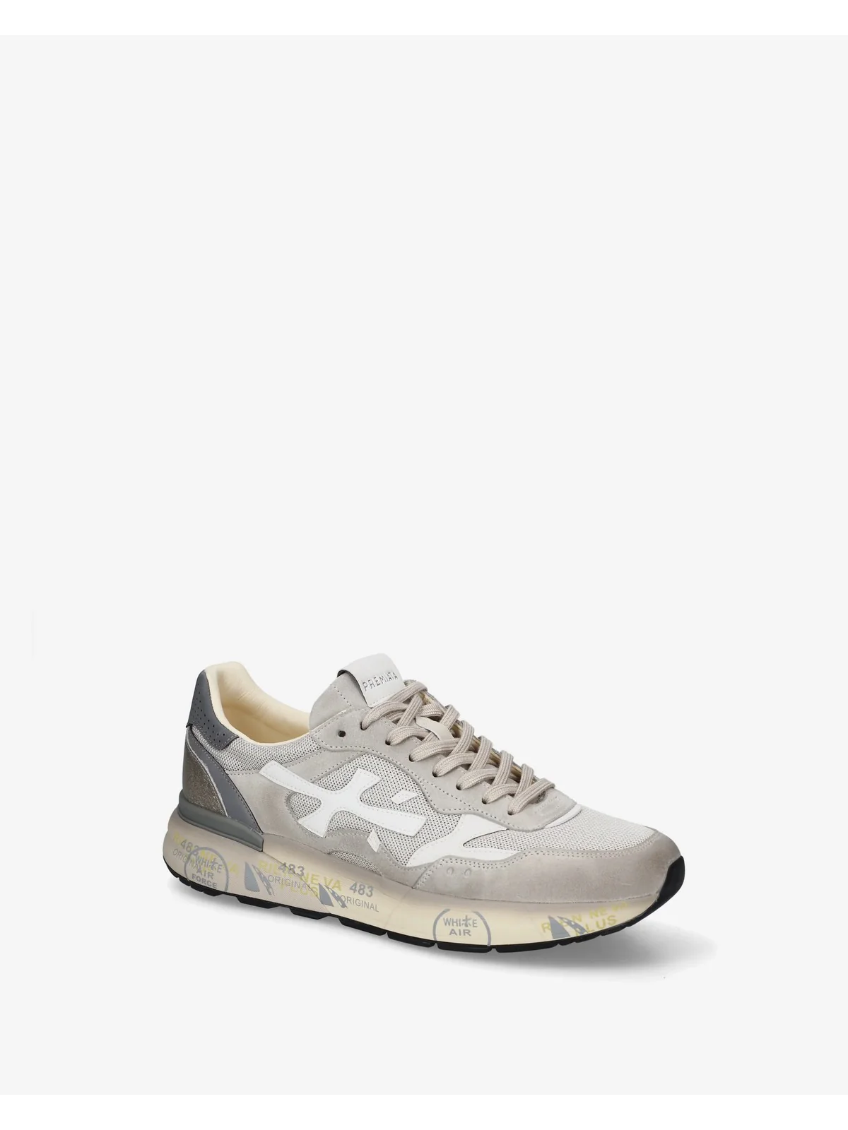 PREMIATA Sneaker Uomo  MICK0.1 VAR 8117 LIGHT GREY - Image 4