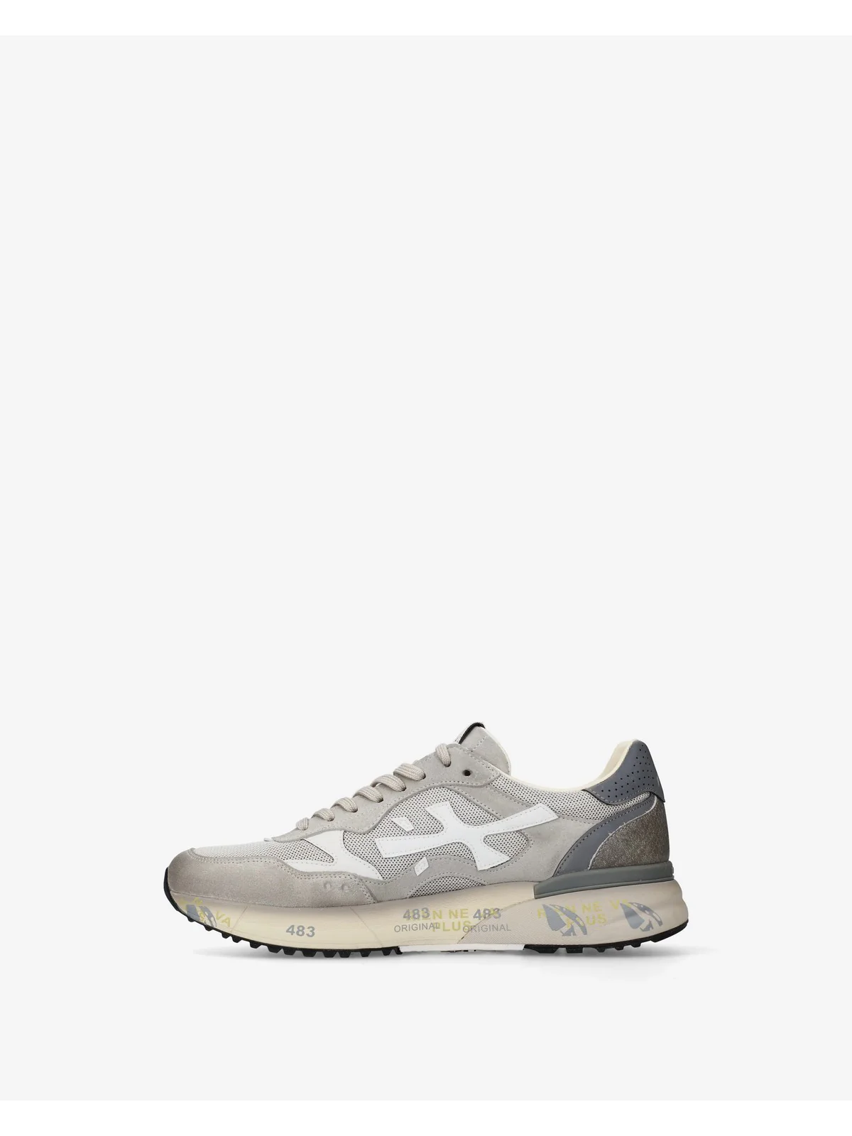 PREMIATA Sneaker Uomo  MICK0.1 VAR 8117 LIGHT GREY - Image 5