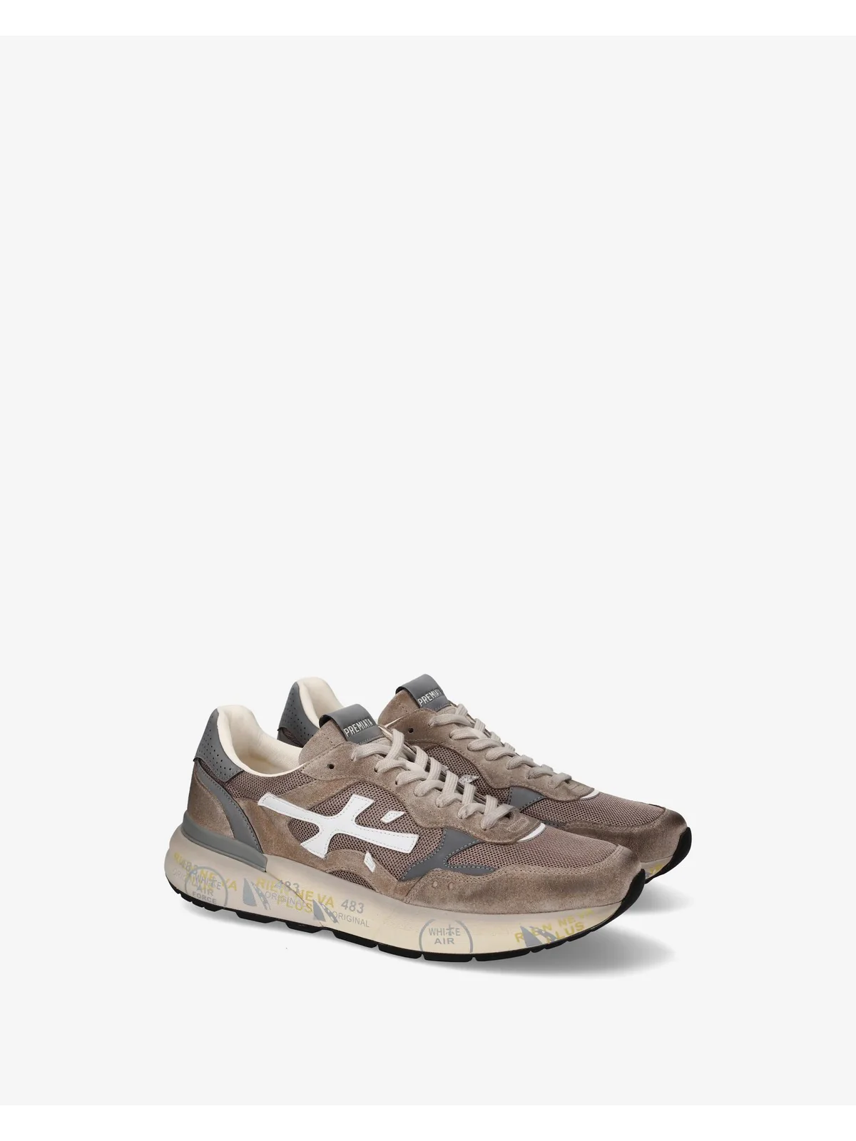 PREMIATA Sneaker Uomo  MICK0.1 VAR 8118 BROWN - Image 3