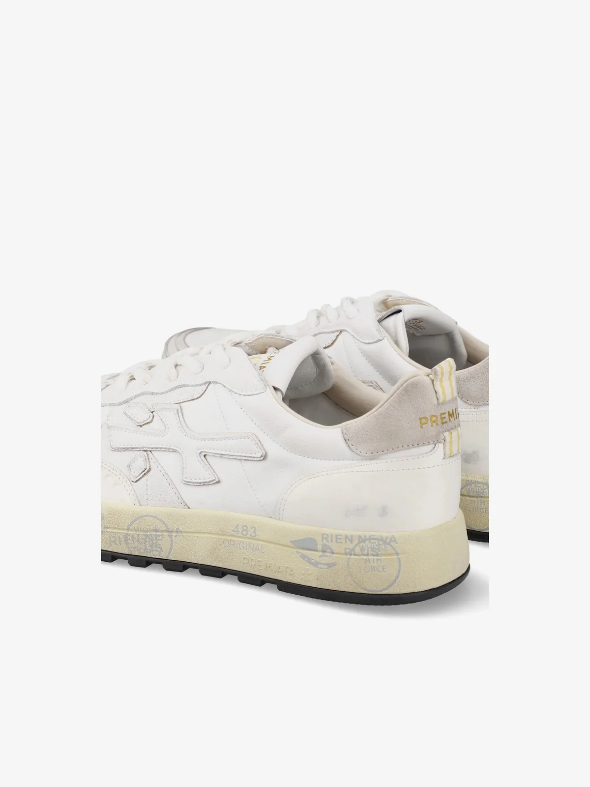 PREMIATA Sneaker Uomo NOUS VAR 7738 WHITE - Image 2