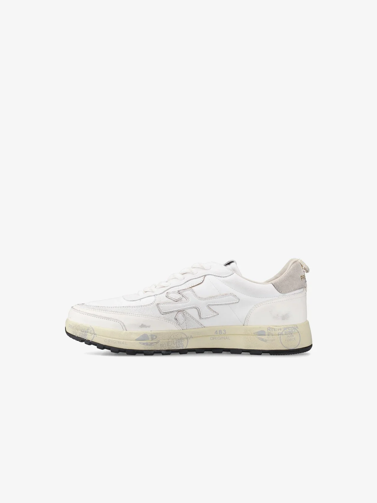 PREMIATA Sneaker Uomo NOUS VAR 7738 WHITE - Image 4