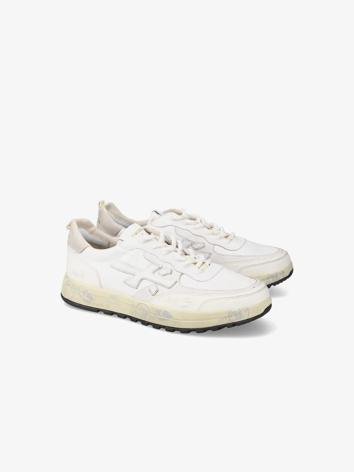 PREMIATA Sneaker Uomo NOUS VAR 7738 WHITE - Image 5