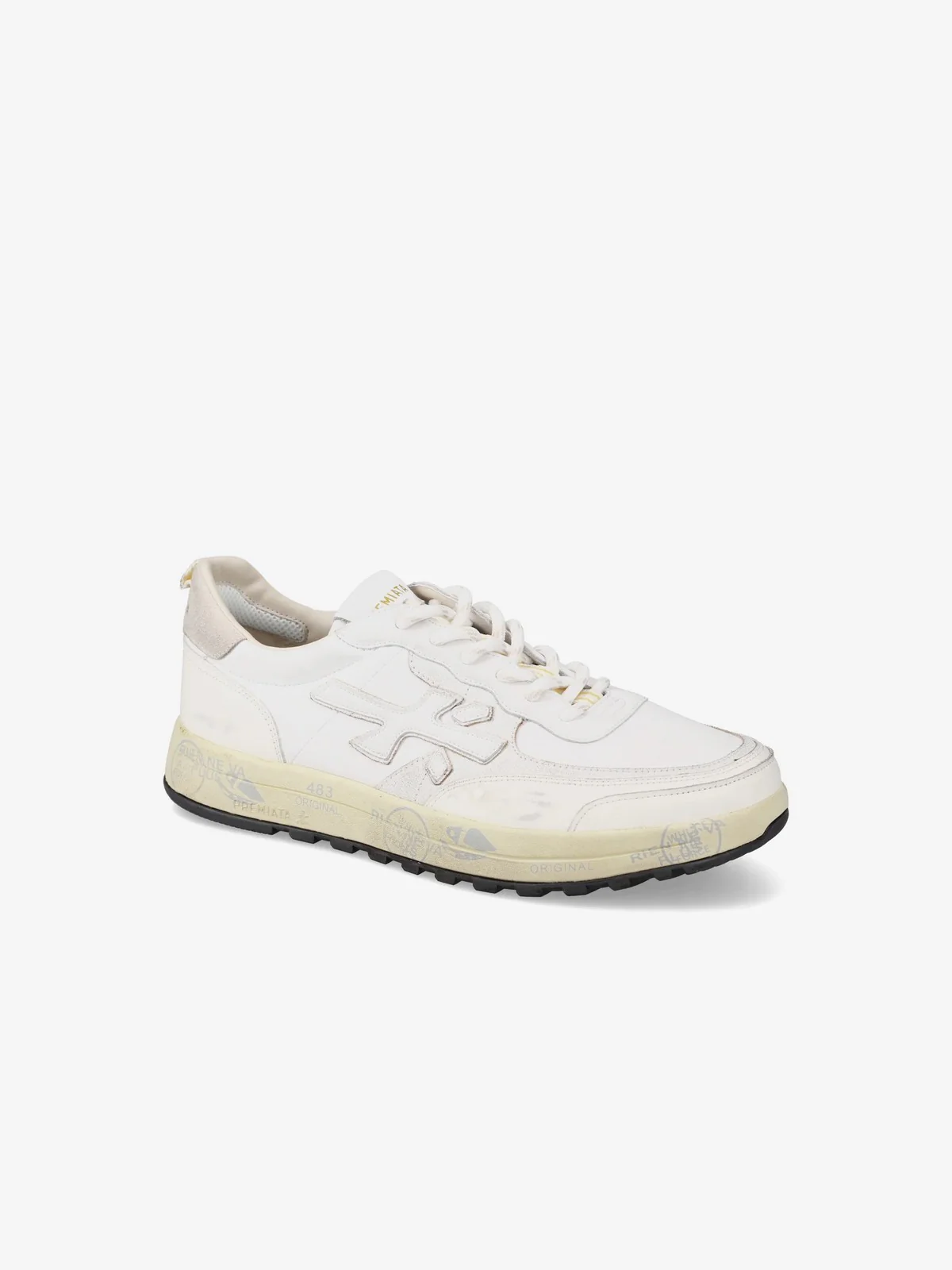 PREMIATA Sneaker Uomo NOUS VAR 7738 WHITE - Image 6